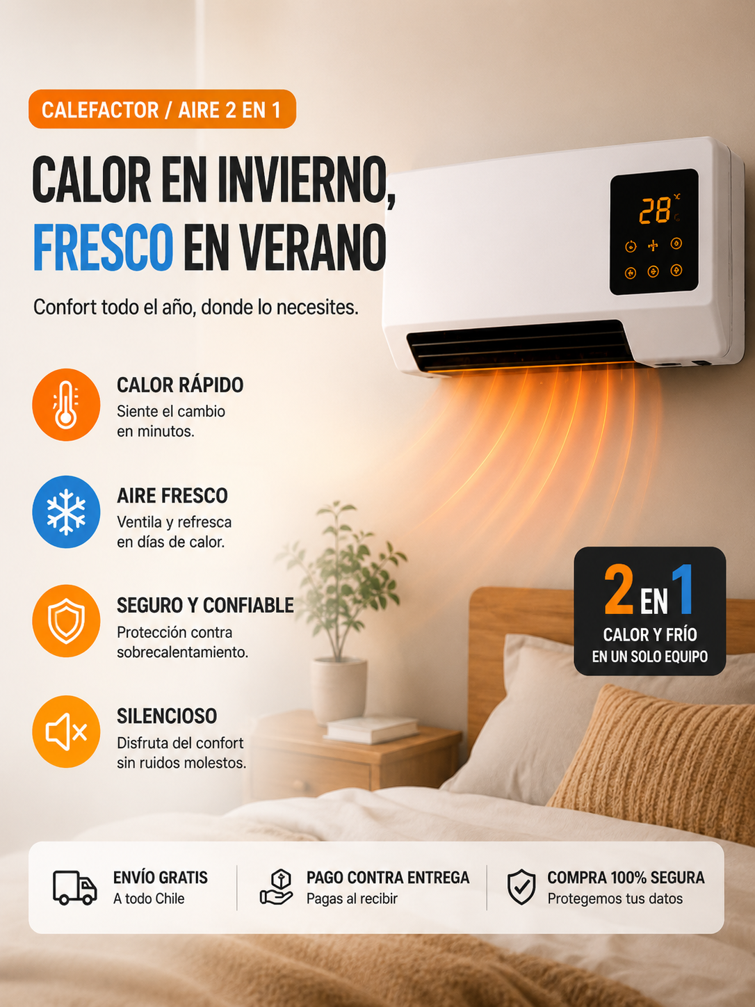 Aire Acondicionado 2 en 1